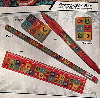 MARVEL Comics - Schreib-Set - 5-Teilig [NEU]